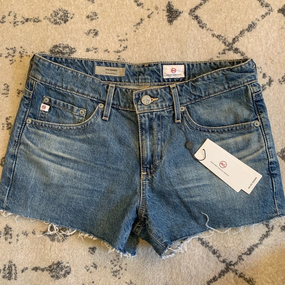 NWT AG Adriano Goldschmied The Bonnie Short